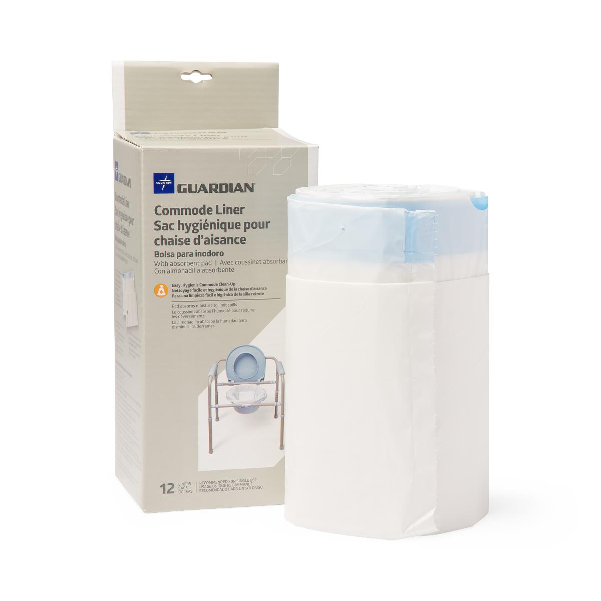 Medline Commode Liners and Accessories Medline