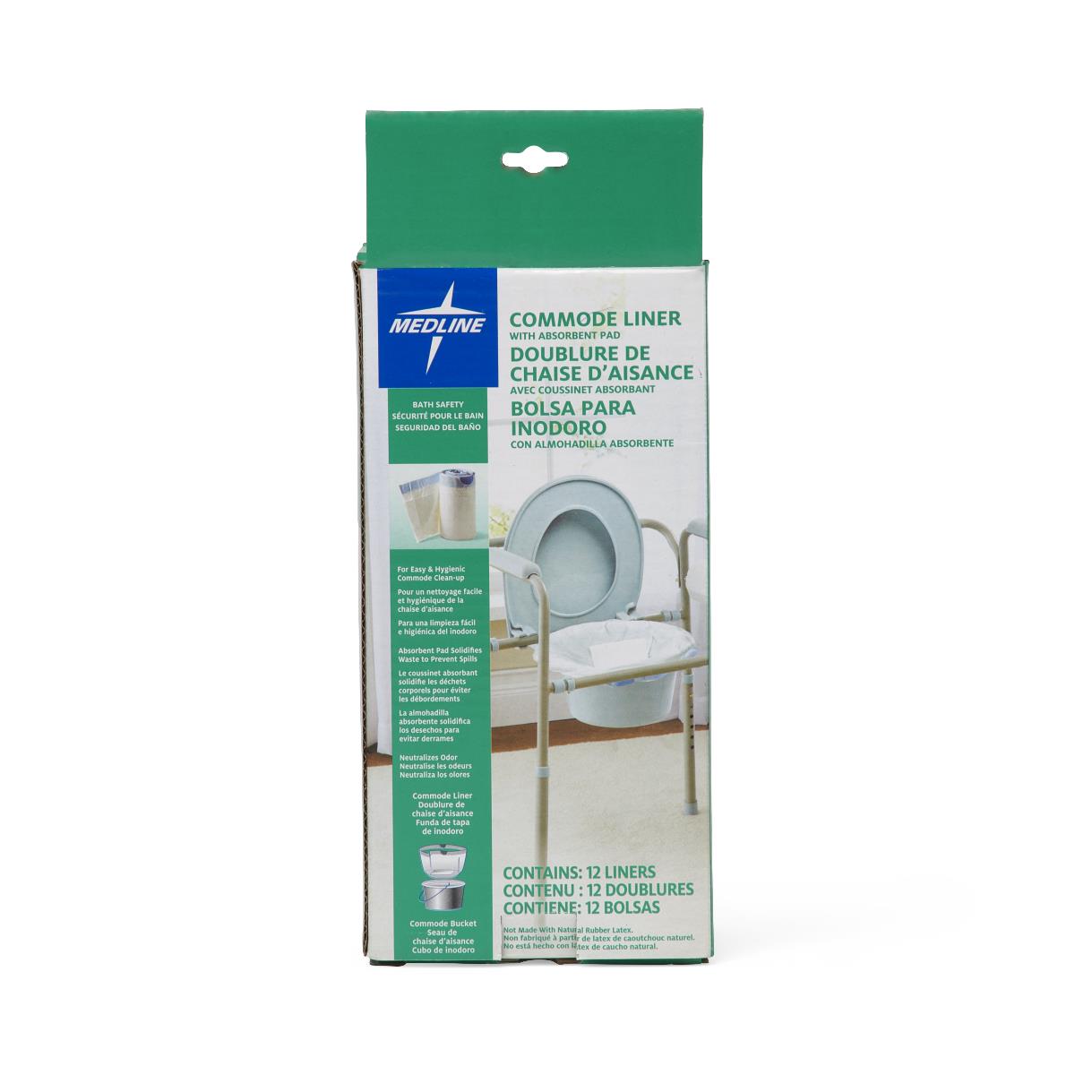 Medline Commode Liners and Accessories | Medline