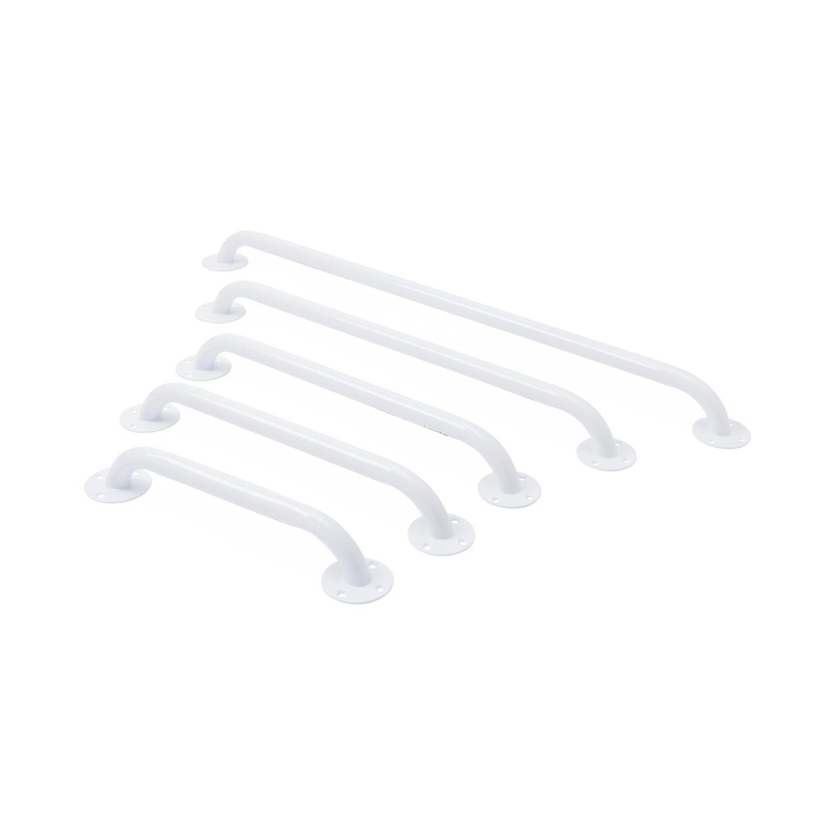 Medline White Enamel Wall-Mount Grab Bar | Medline