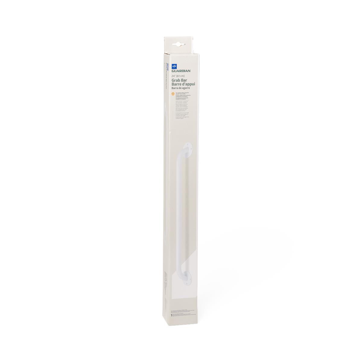 Medline White Enamel Wall-Mount Grab Bar | Medline