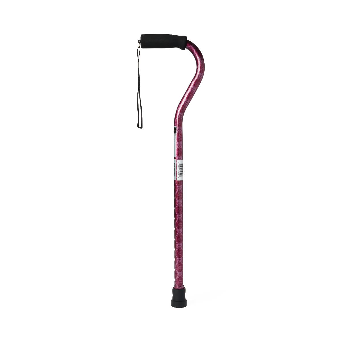 Medline Offset Handle Fashion Canes | Medline