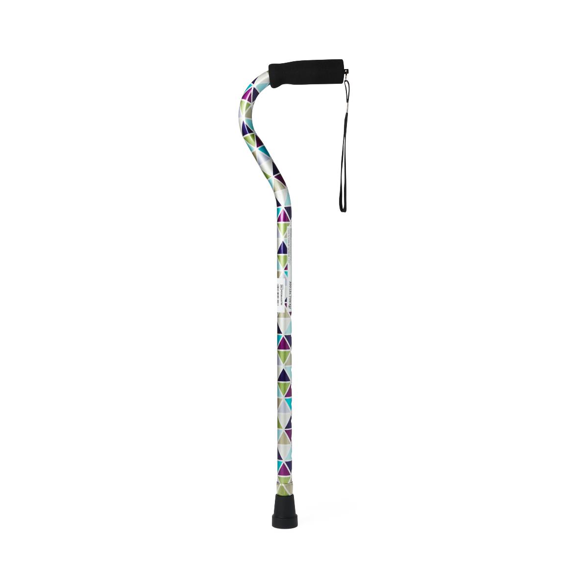 Medline Offset Handle Fashion Canes | Medline