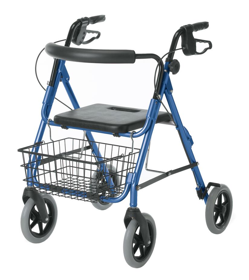 Medline Deluxe Rollator with 8