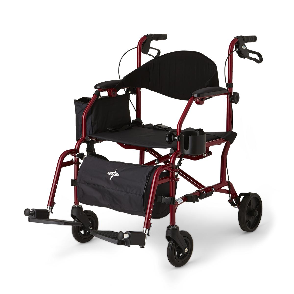 Combination Rollator Transport Chair Medline Industries