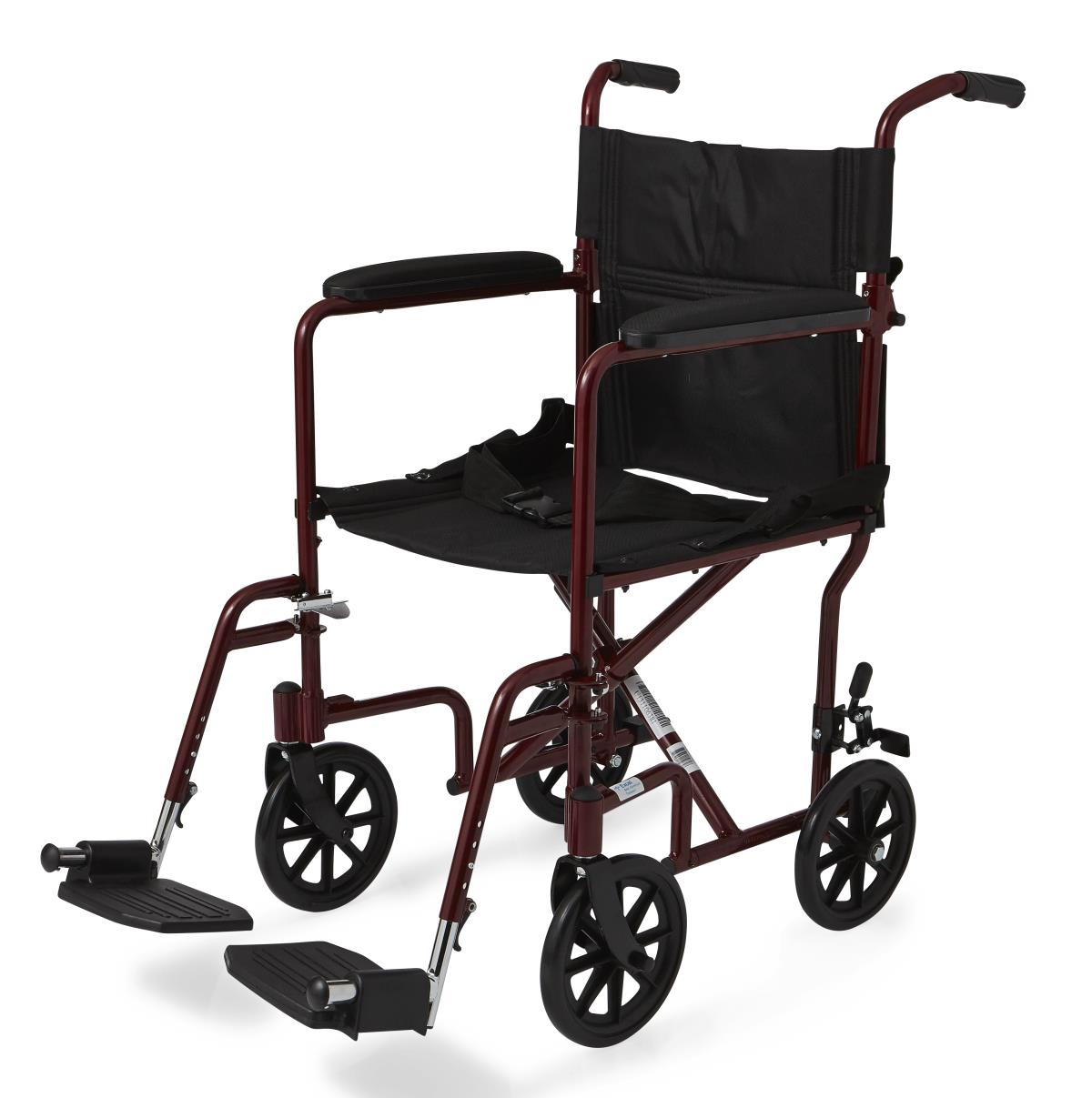 Medline Basic Aluminum Transport Chair with 8" Wheels PF21896