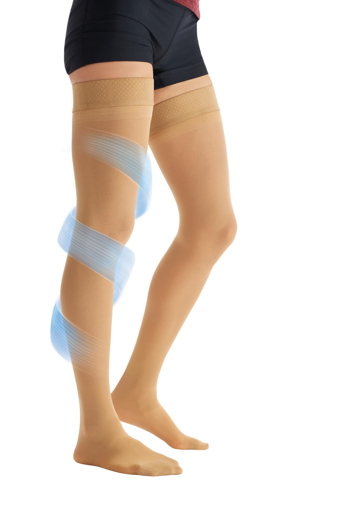 CURAD Thigh 15-20mmHg Compression Hosiery PF70938