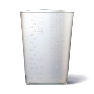 Medline Graduated Triangular Intake/Output Containers | Medline