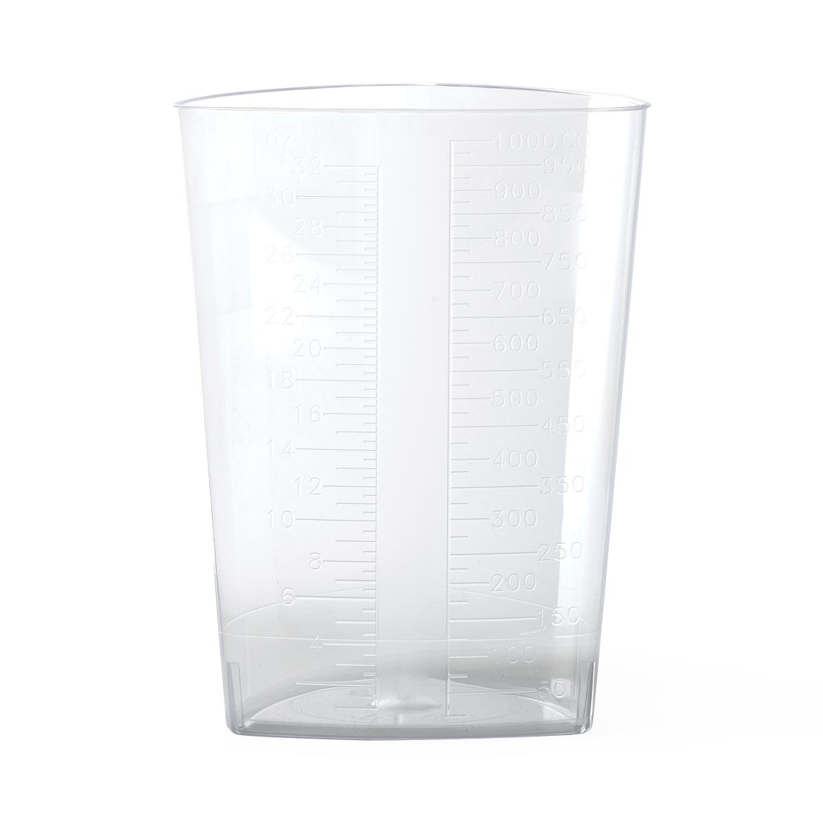 Medline Graduated Triangular Intake/Output Containers | Medline