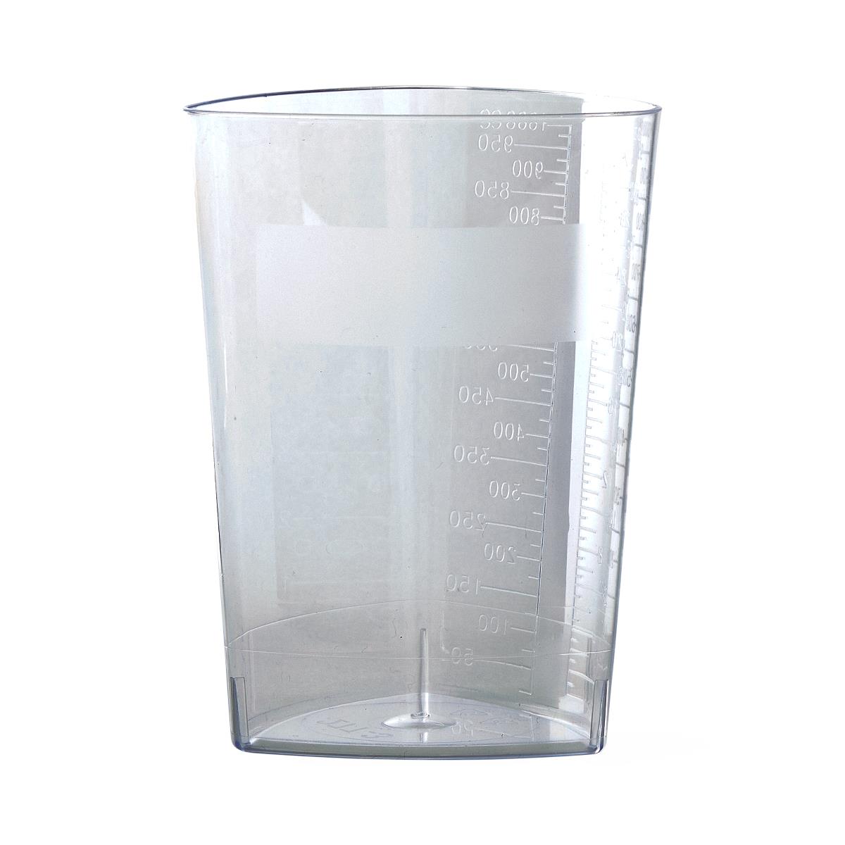 Medline Graduated Triangular Intake/Output Containers | Medline
