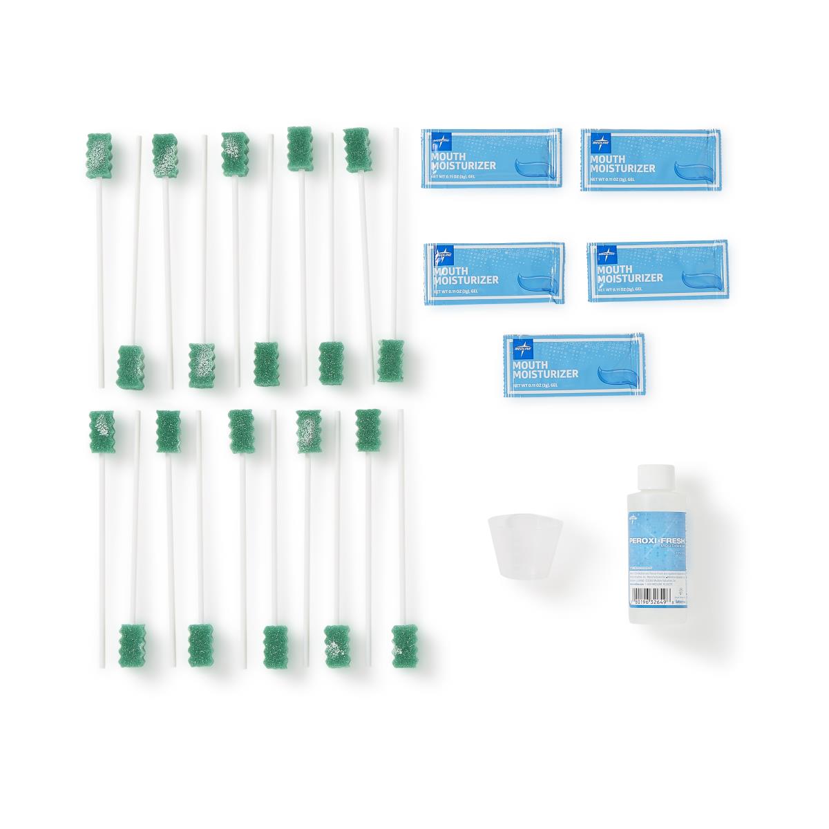 Medline Extended Oral Care Kit with Hydrogen Peroxide | Medline