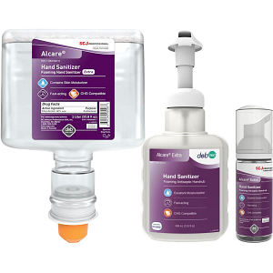 Alcare Extra 80% Ethyl Alcohol Instant Foam Hand Sanitizers | Medline