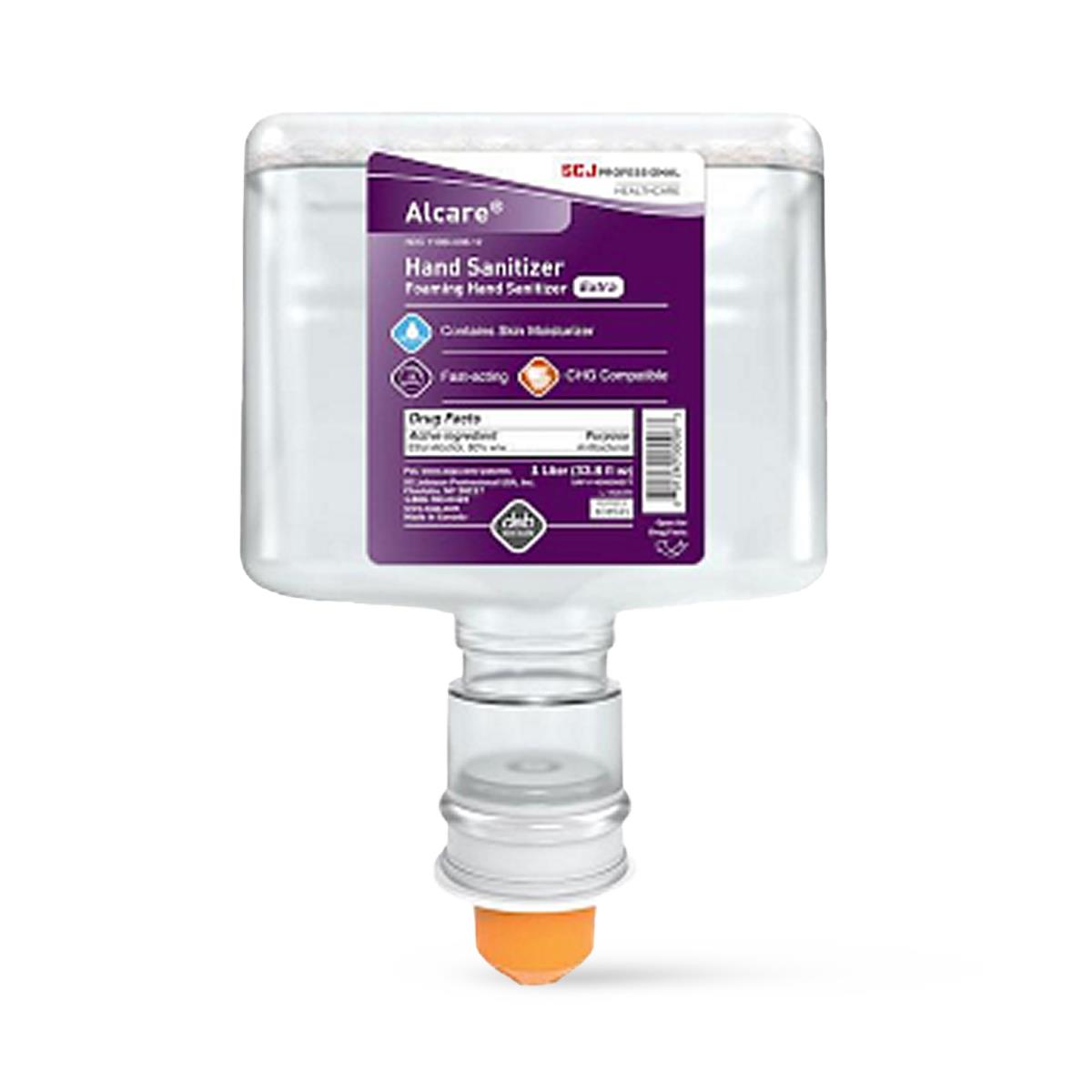 Alcare Extra 80% Ethyl Alcohol Instant Foam Hand Sanitizers | Medline