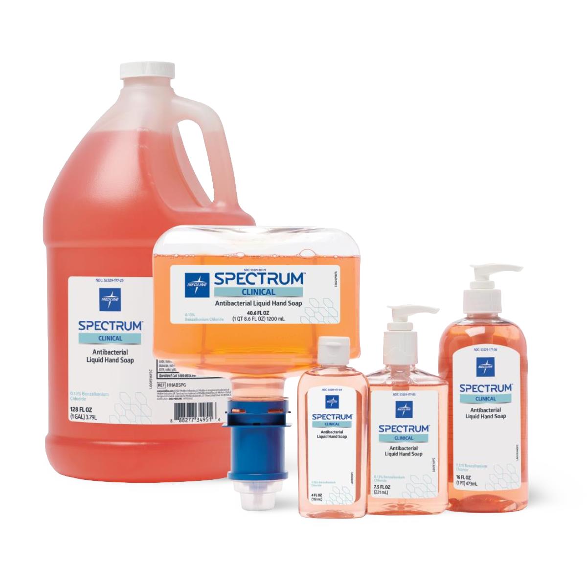 Spectrum Antibacterial Liquid Hand Soap | Medline