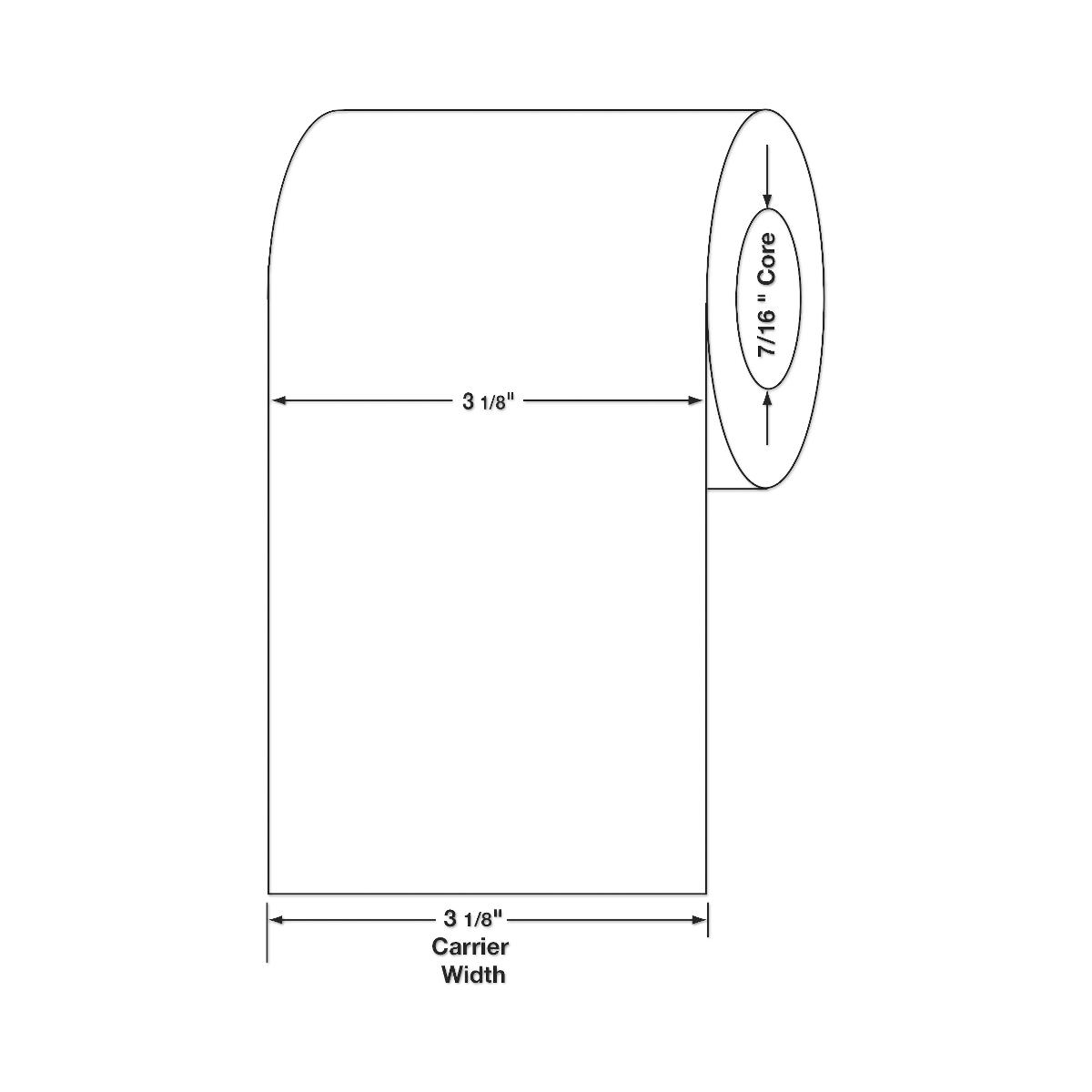 Centurion Blank Direct Thermal Printer Labels with 3