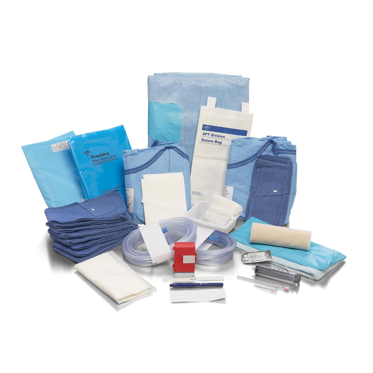 Medical Proof 「THE LINE」 ワンショットパック 6包 Medline Sterile Arthroscopy Knee Standard Tray VI | Medline