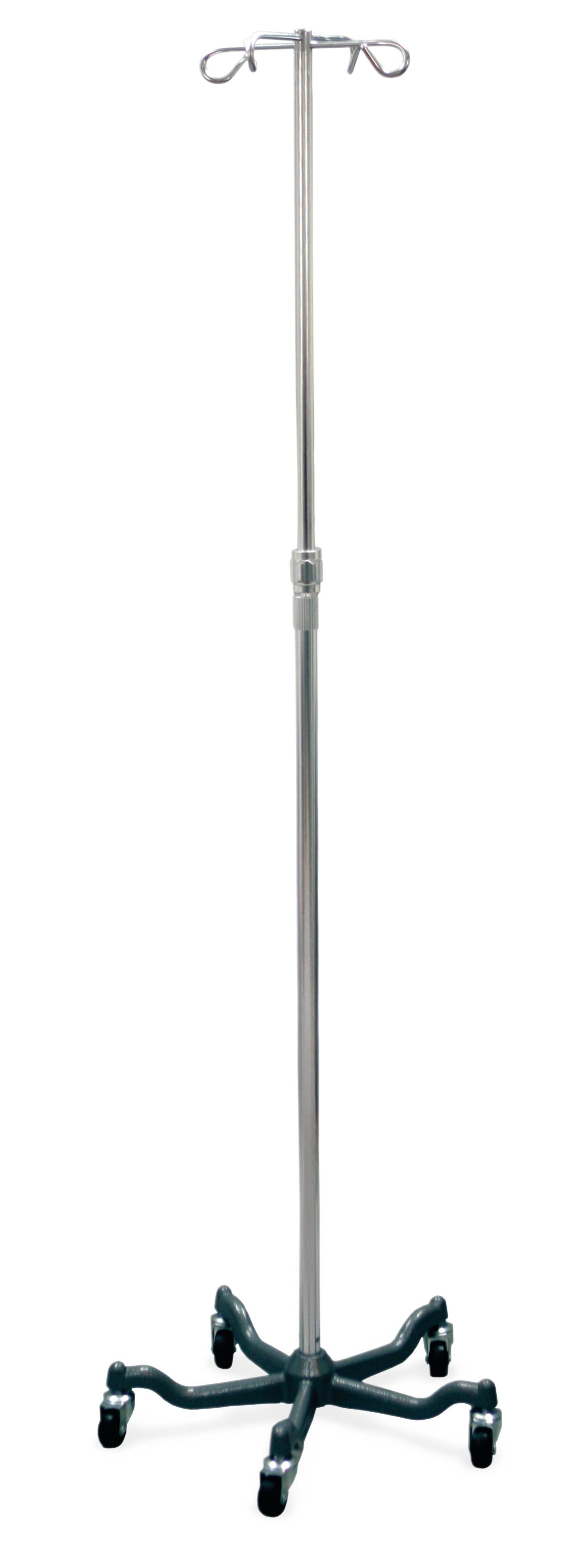 Aluminum Five Leg IV Pole PF08881