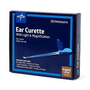 Medline Lighted Angled-Loop Ear Curettes | Medline Industries, Inc.