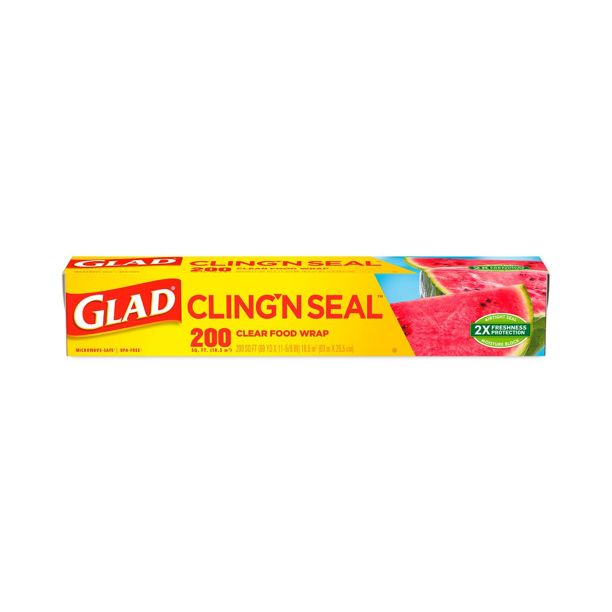Glad Cling 'N Seal Plastic Food Wraps | Medline