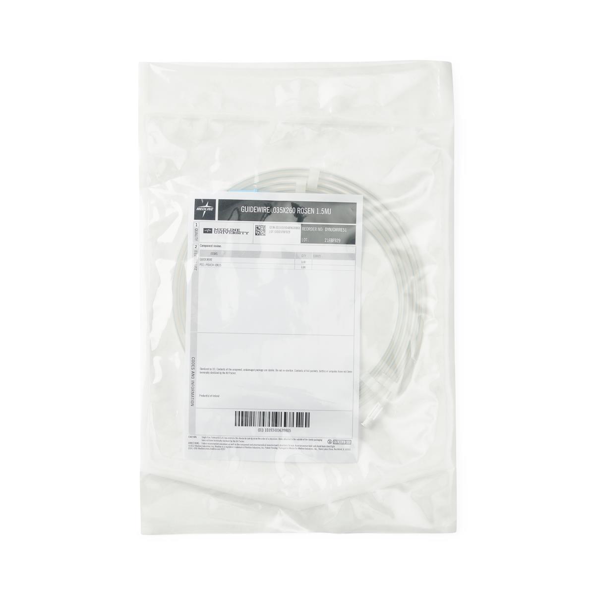 0.035" Diameter Diagnostic Guidewires Medline