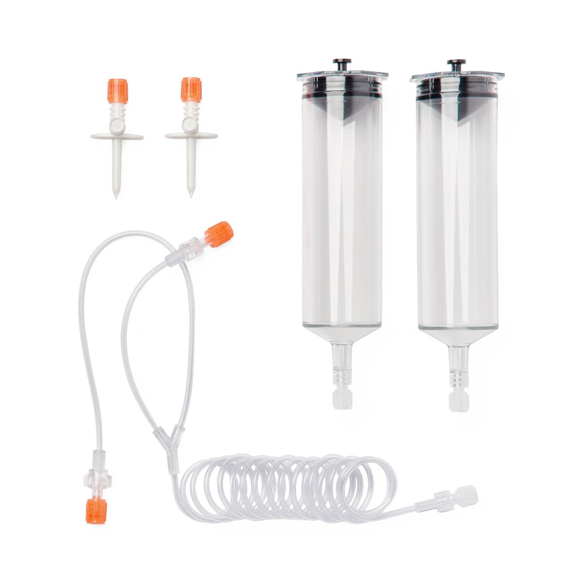 Contrast Injector Kit PET Contrast Injection Syringes | Medline