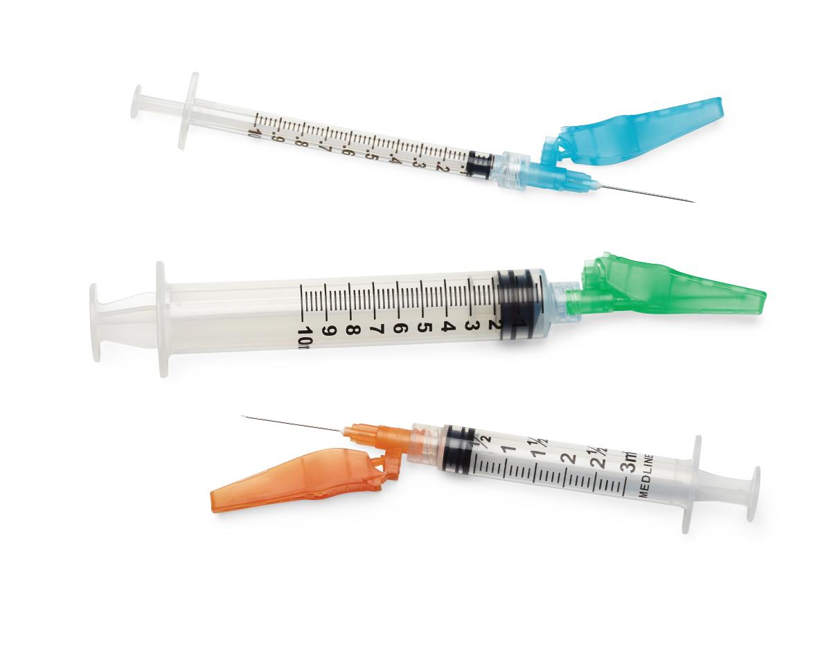 Safety Hypodermic Needles Medline Industries Inc