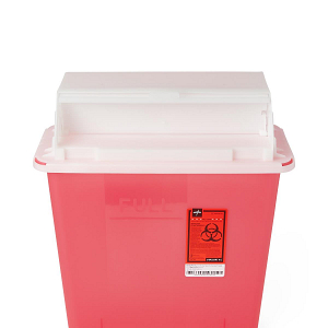 Disposal Box Medline Biohazard Patient Room Sharps Disposal Containers | Medline