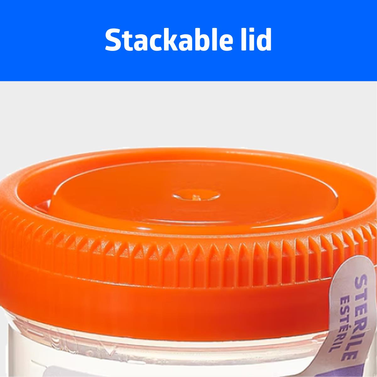 Bio-Tite Wide-Mouth Sterile Specimen Containers | Medline