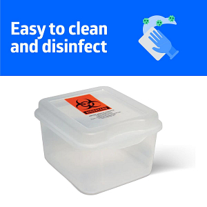 Hopkins Nonsterile Biohazard Specimen Containers | Medline