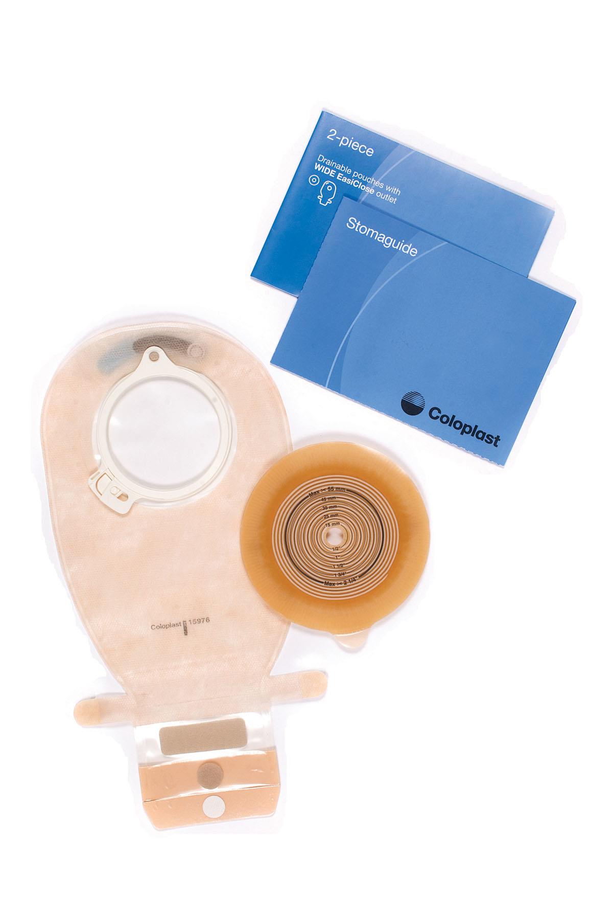 Sensura Click 50mm 医療用パッド 7個セット Sensura Click 2-Piece Single Use Ostomy Kits | Medline