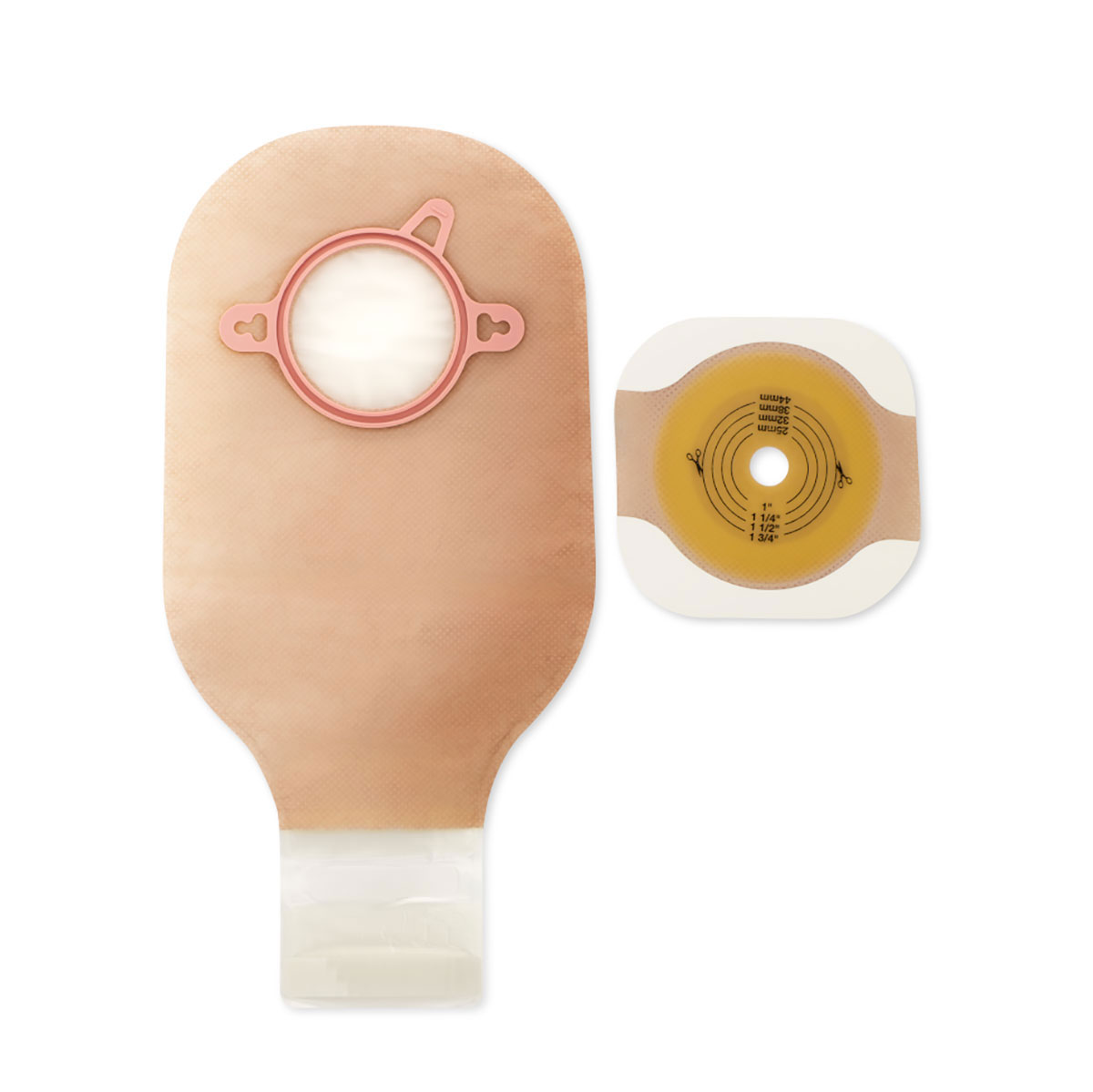 Sensura Click 2-Piece Single Use Ostomy Kits | Medline