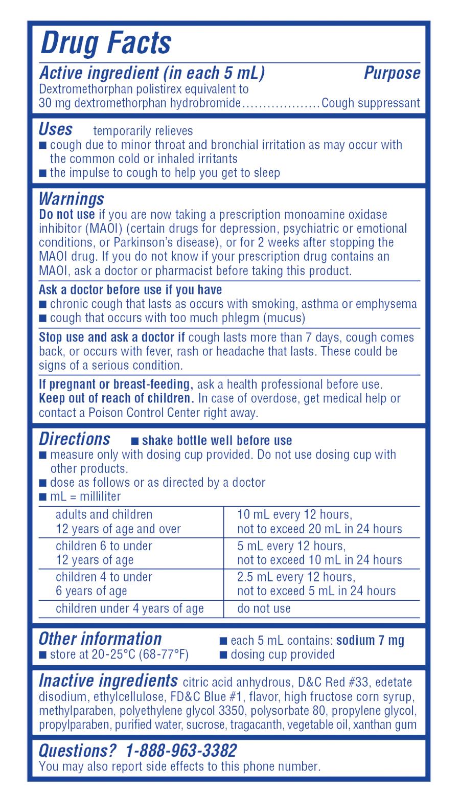 Delsym Cough Suppressant Liquid | Medline