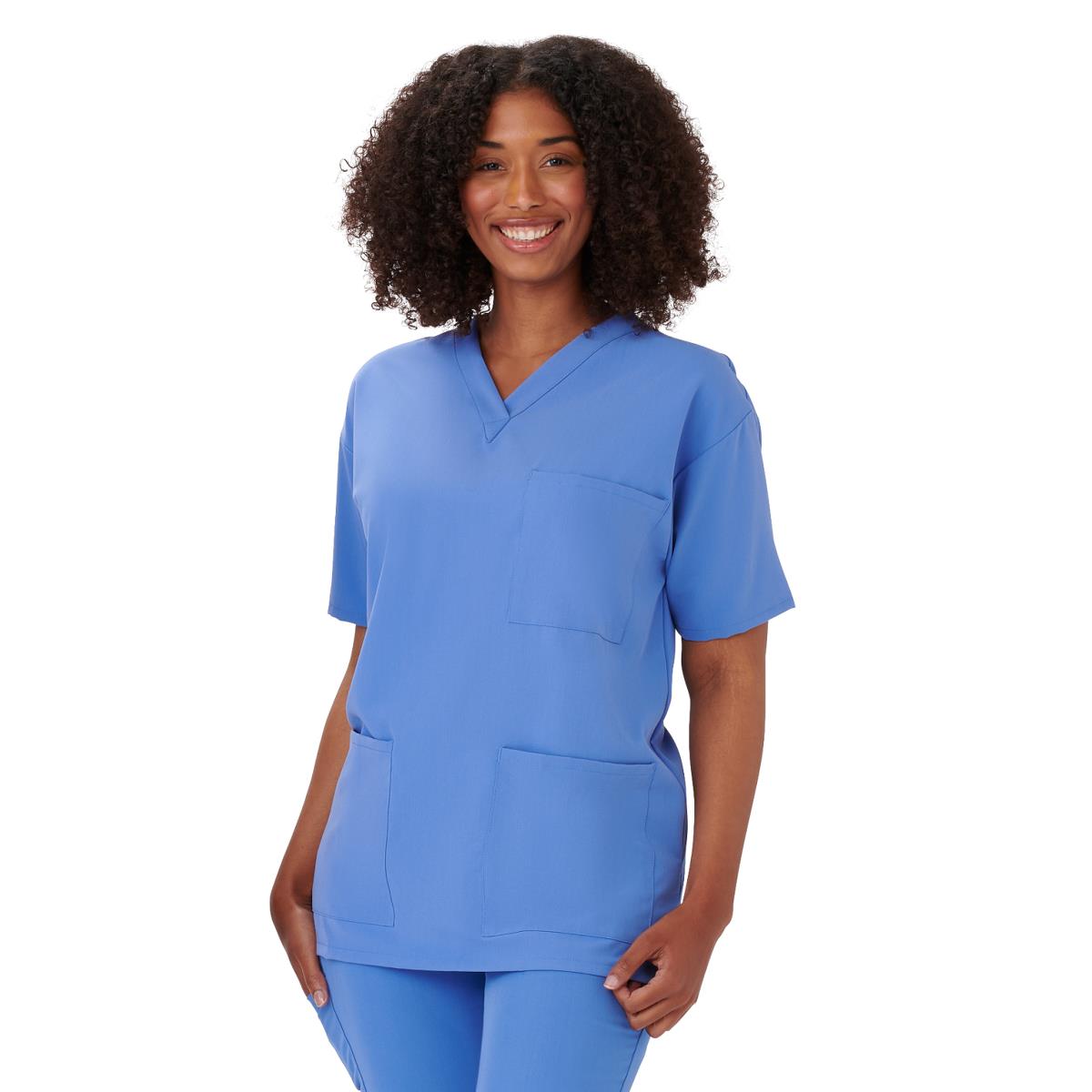 Henderson AVE Unisex 3-Pocket Scrub Tops with Shoulder Loop (Style