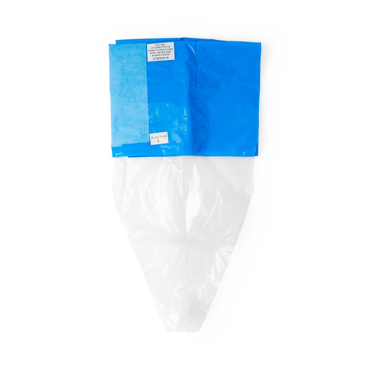 Medline Underbuttocks Drapes with Pouch and Port | Medline