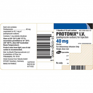 Pavranox Injection Pantoprazole Sodium Injection | Medline