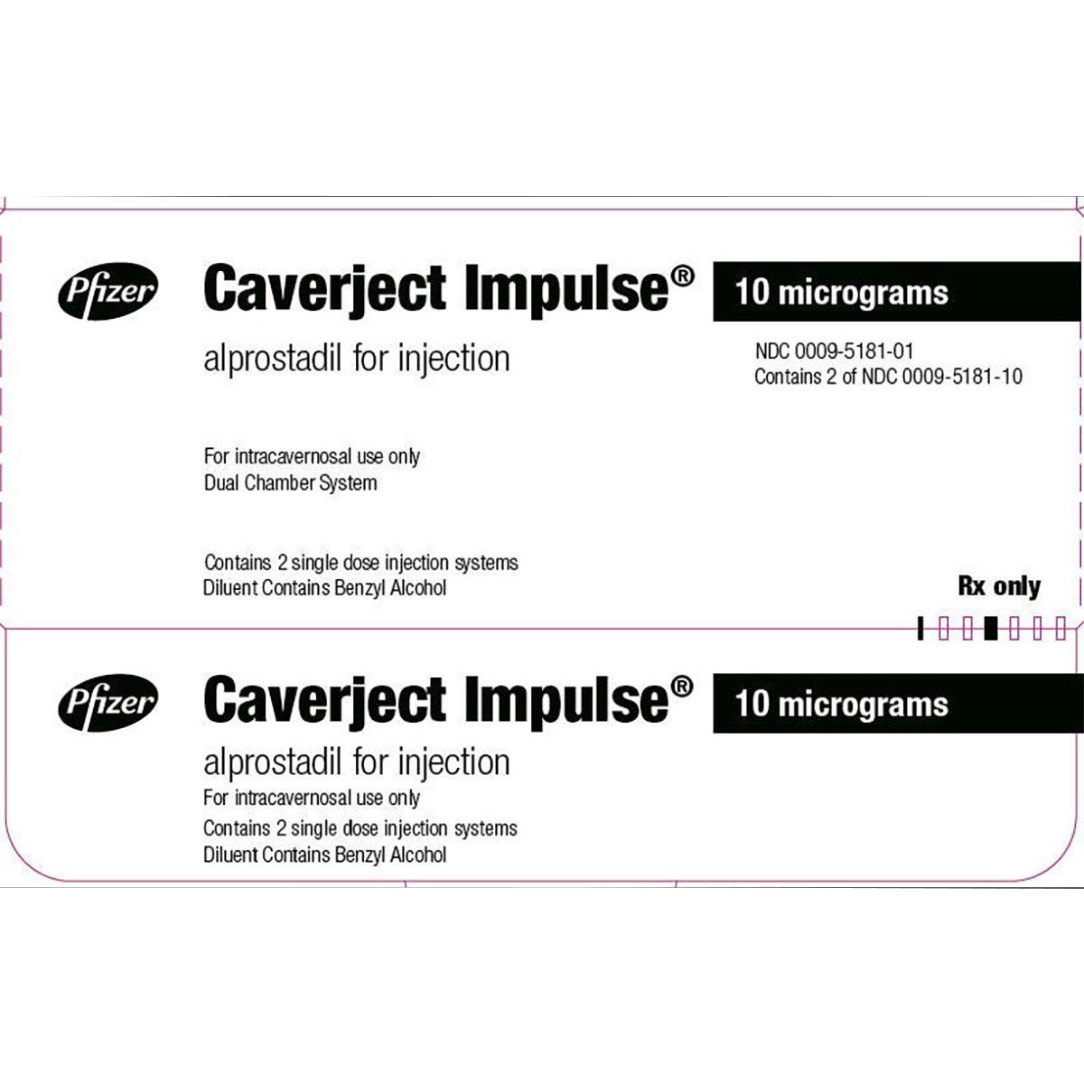 Caverject Impluse Intracavernous Injection Kit | Medline
