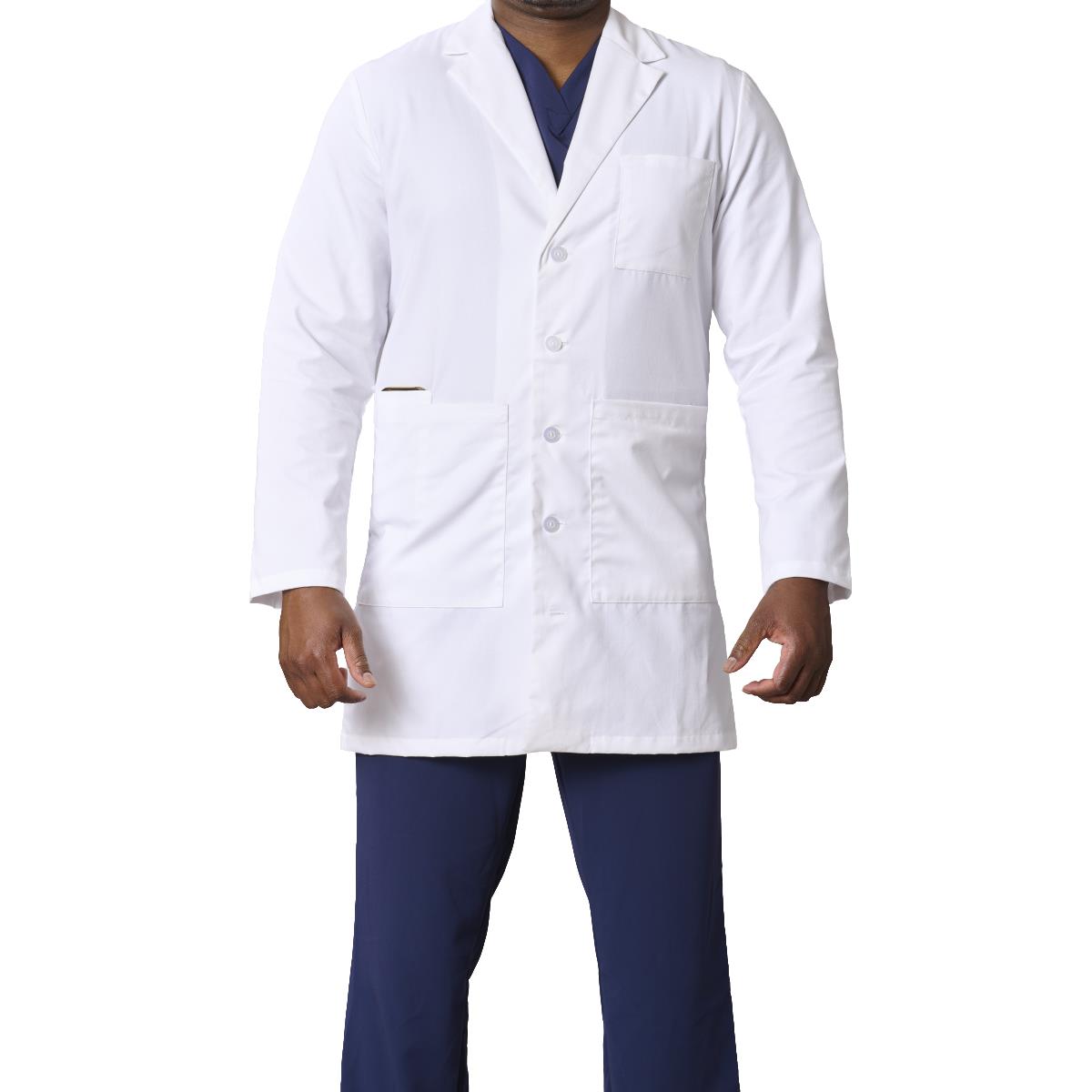 Steven Alan LAB COAT ホワイト　発送23日となります。 Medline Perform Men's 6-Pocket Staff-Length Lab Coats | Medline