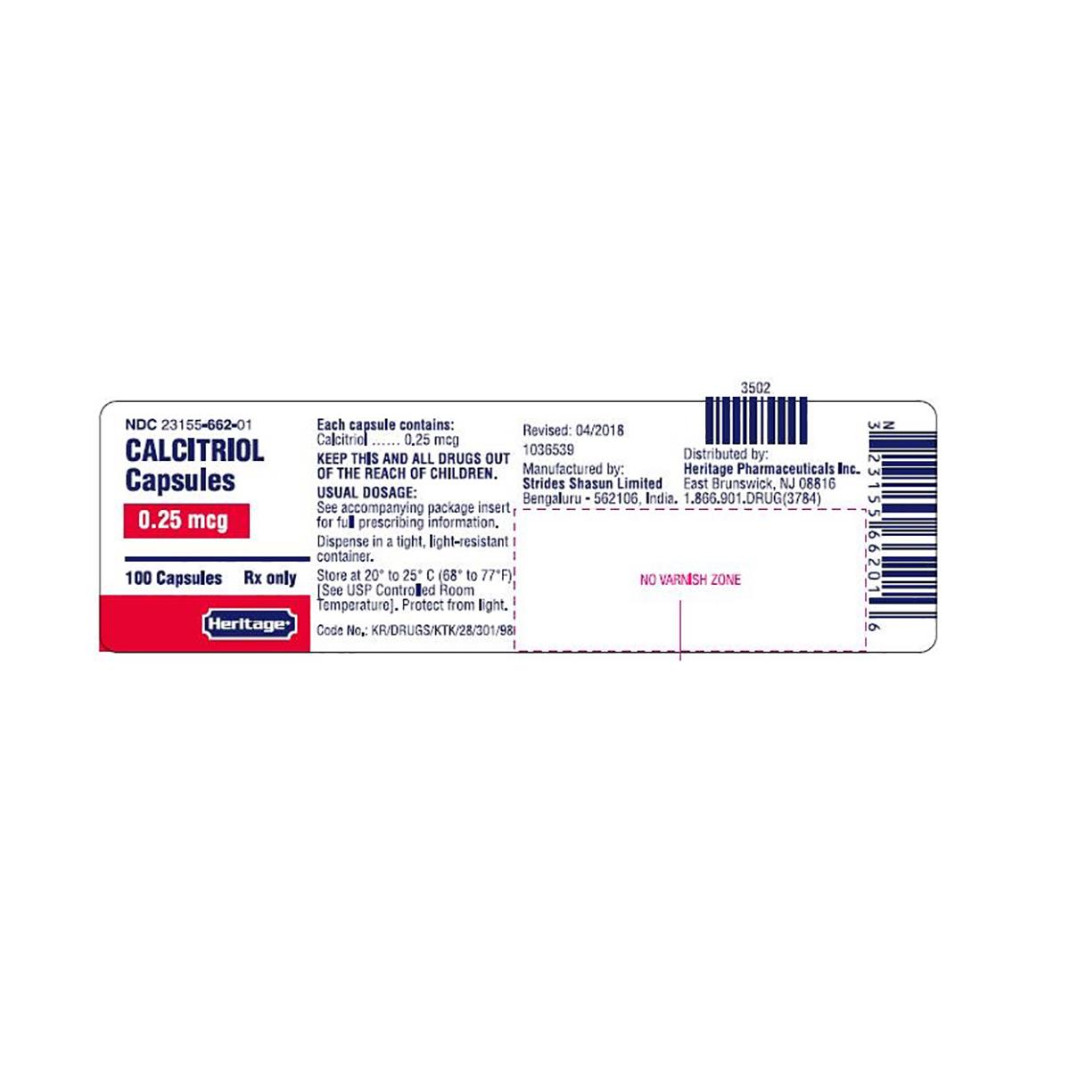 Calcitriol Oral Capsules | Medline