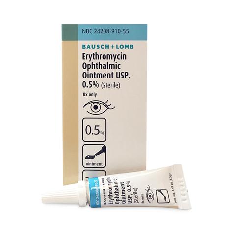 Erythromycin 0.5% Ophthalmic Ointment | Medline