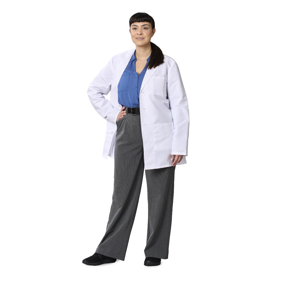 Medline Propel Unisex 4-Pocket Consultation-Length Lab Coats | Medline