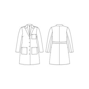 Medline Propel Women's 4-Pocket Full-Length Lab Coats | Medline