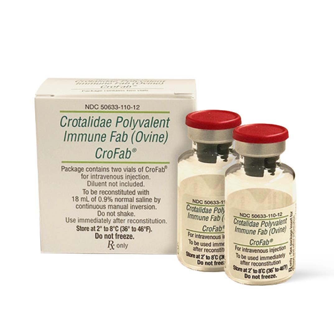 CRDB原液1g Crofrab Antivenin Injection | Medline