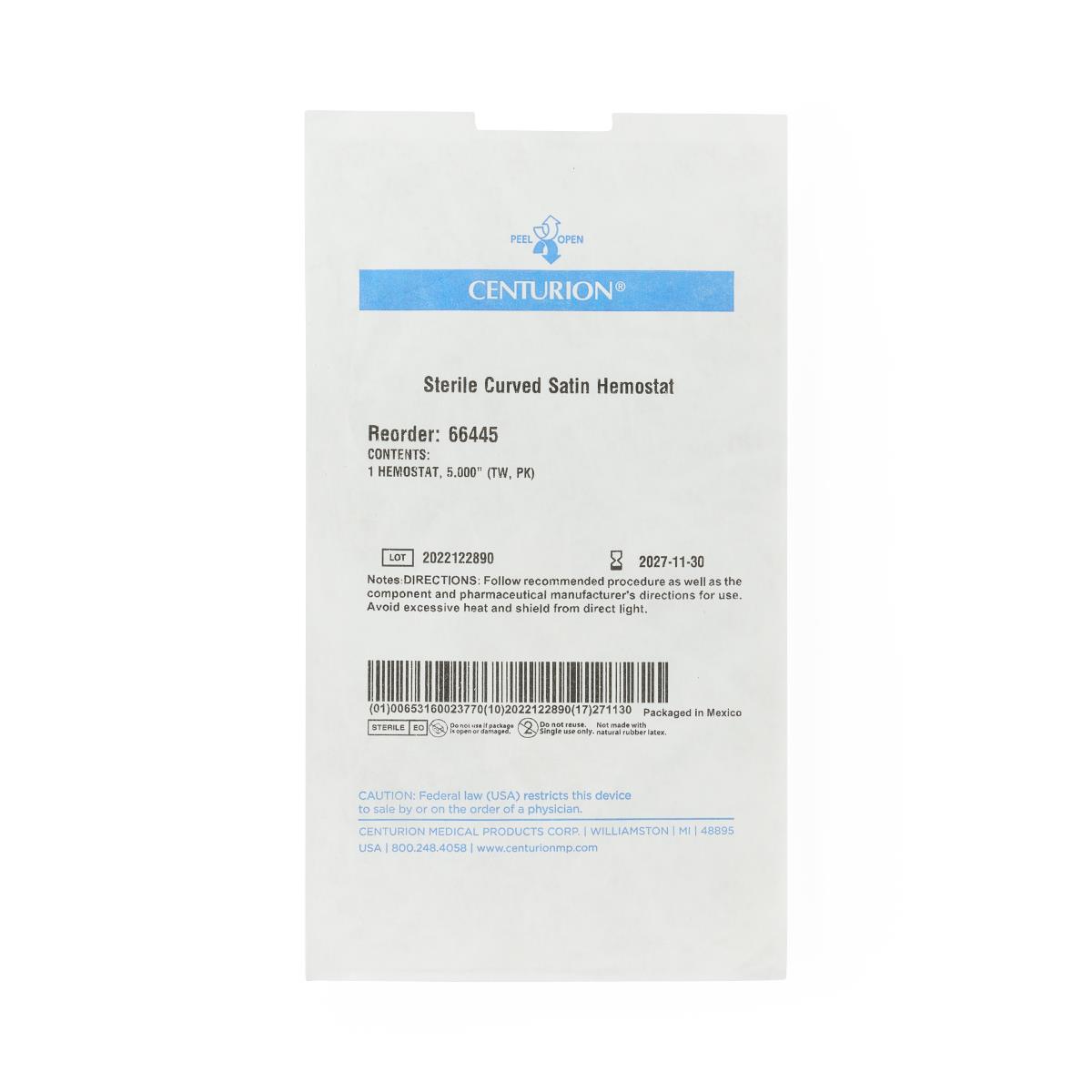 Centurion Mosquito Hemostat Forceps | Medline