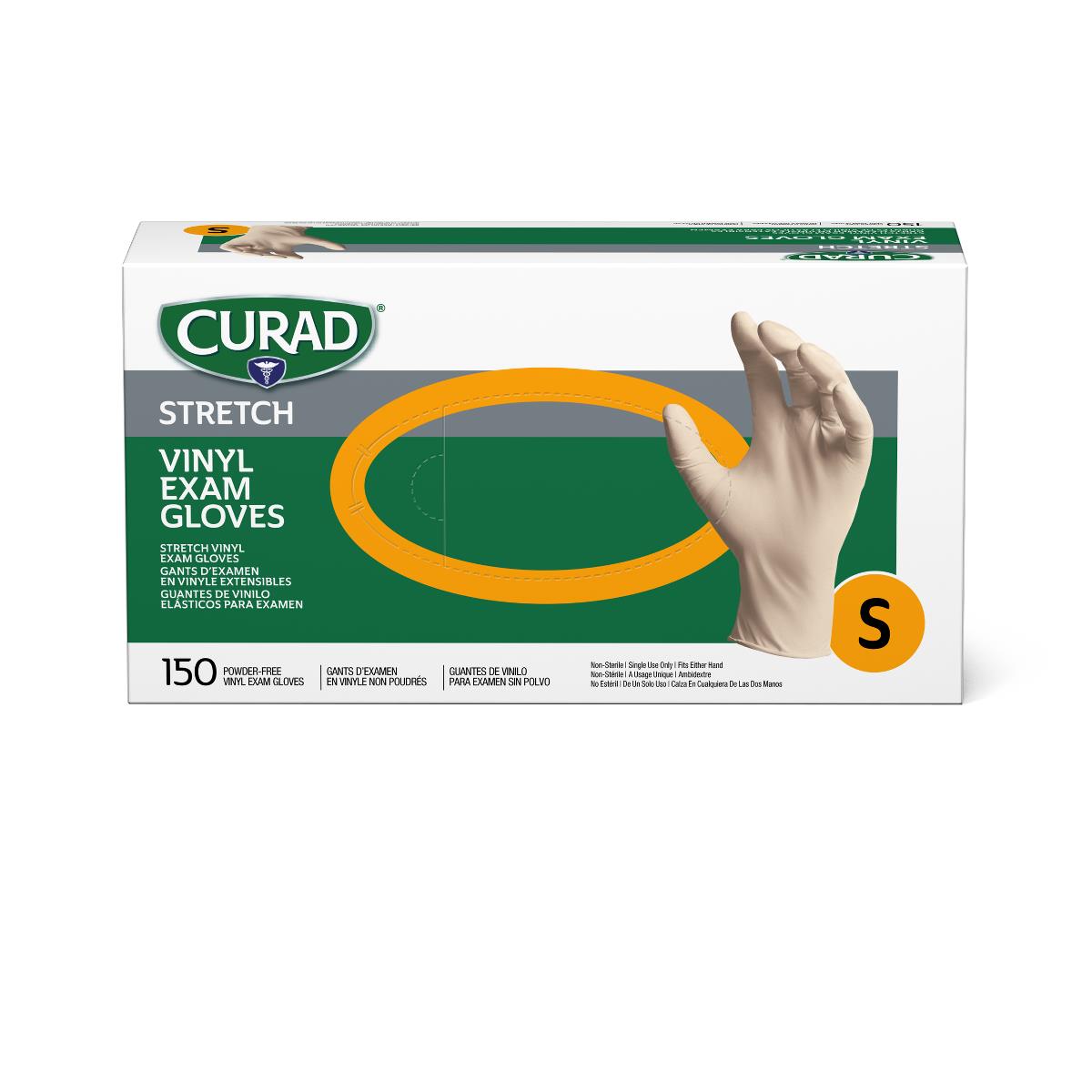 Kadu コラゲリード エクストラソープ CURAD Stretch Vinyl Exam Gloves - CA Only | Medline
