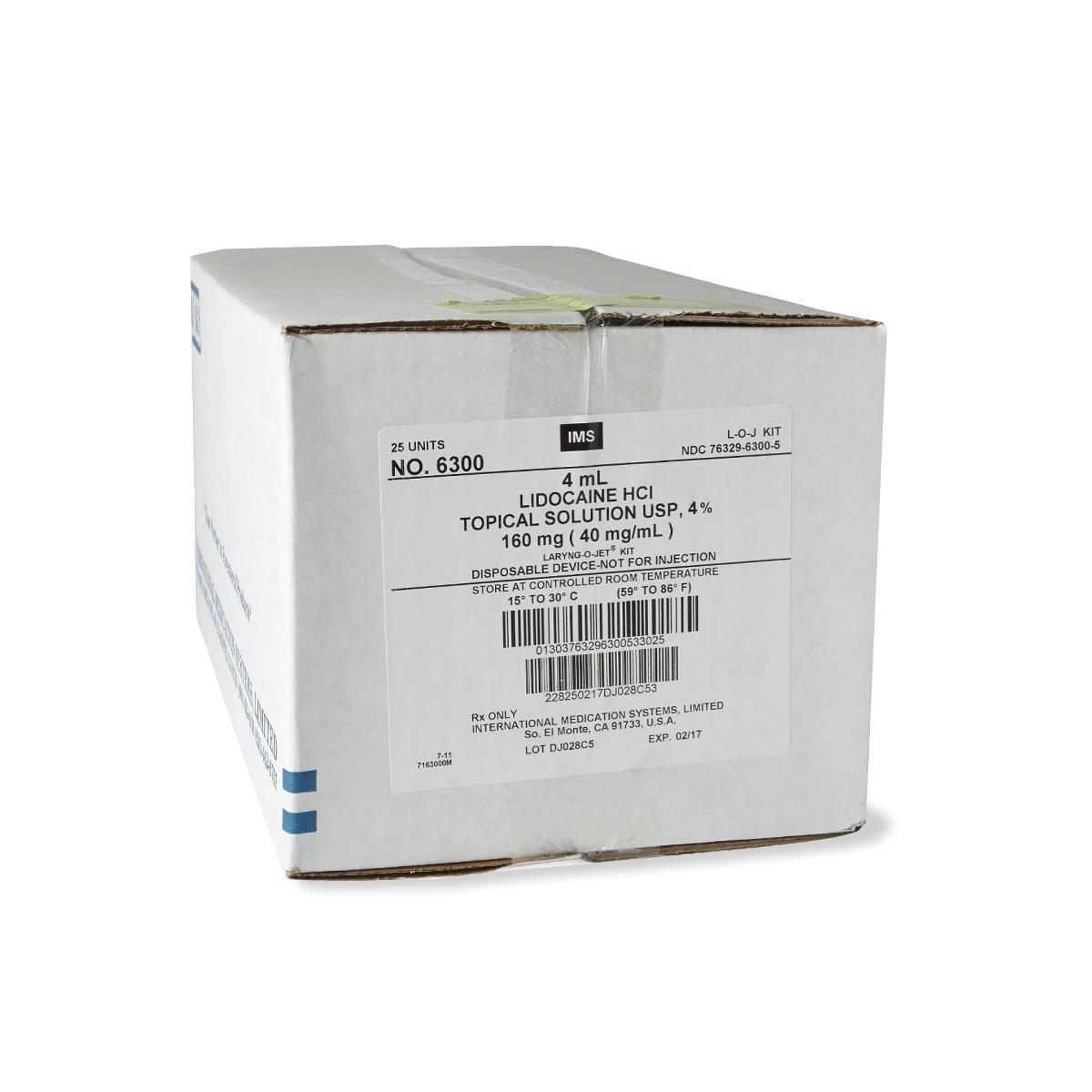 Laryng-O-Jet Lidocaine Topical Solution | Medline