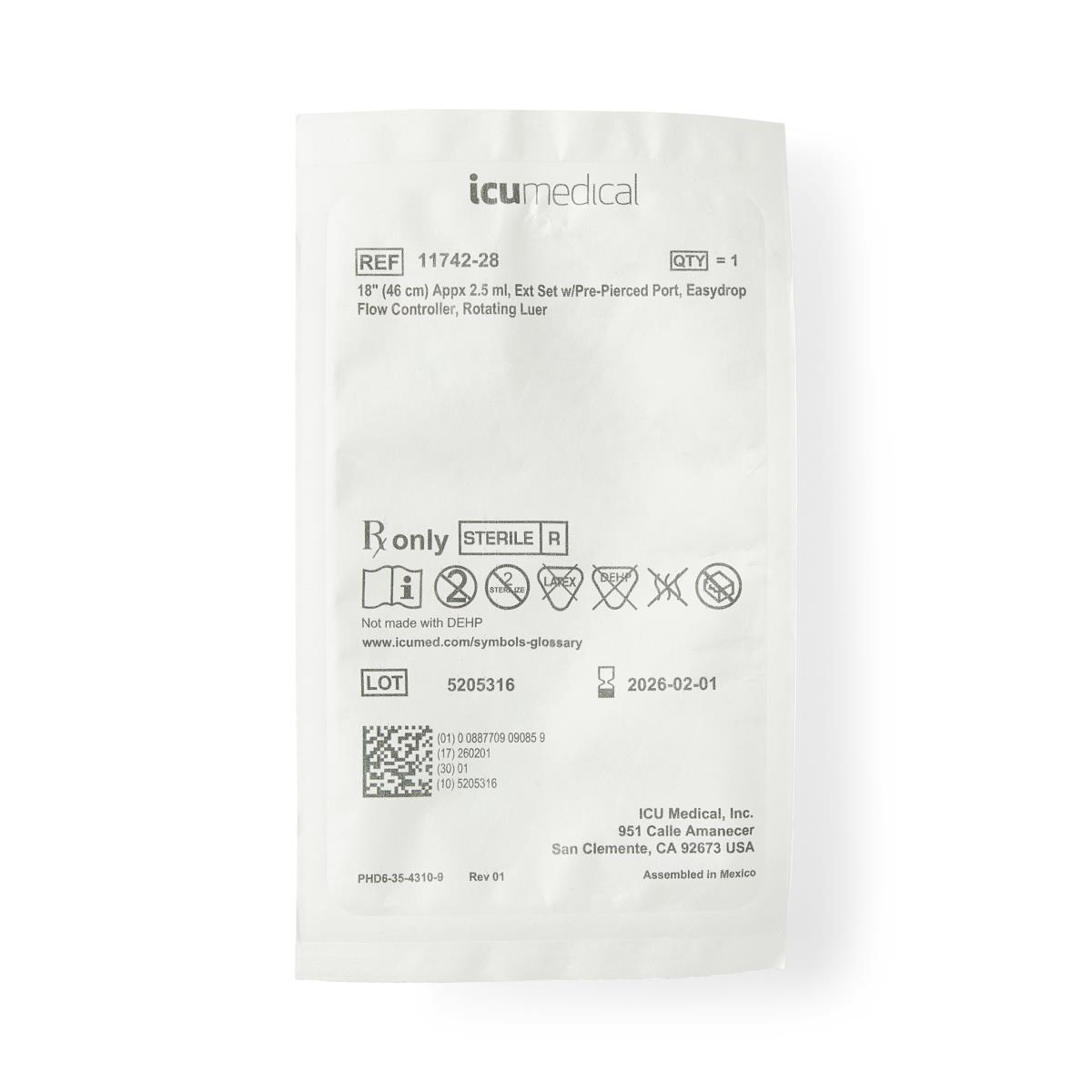 Dial-A-Flo Macro Bore Extension Sets | Medline