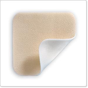 Mepilex Lite Non-Bordered Adhesive Foam Dressings with Safetac