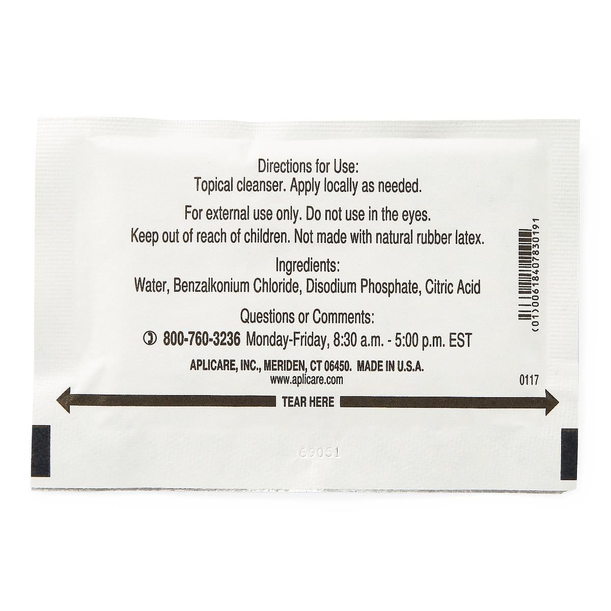 Cleansing Towelettes with BZK | Medline