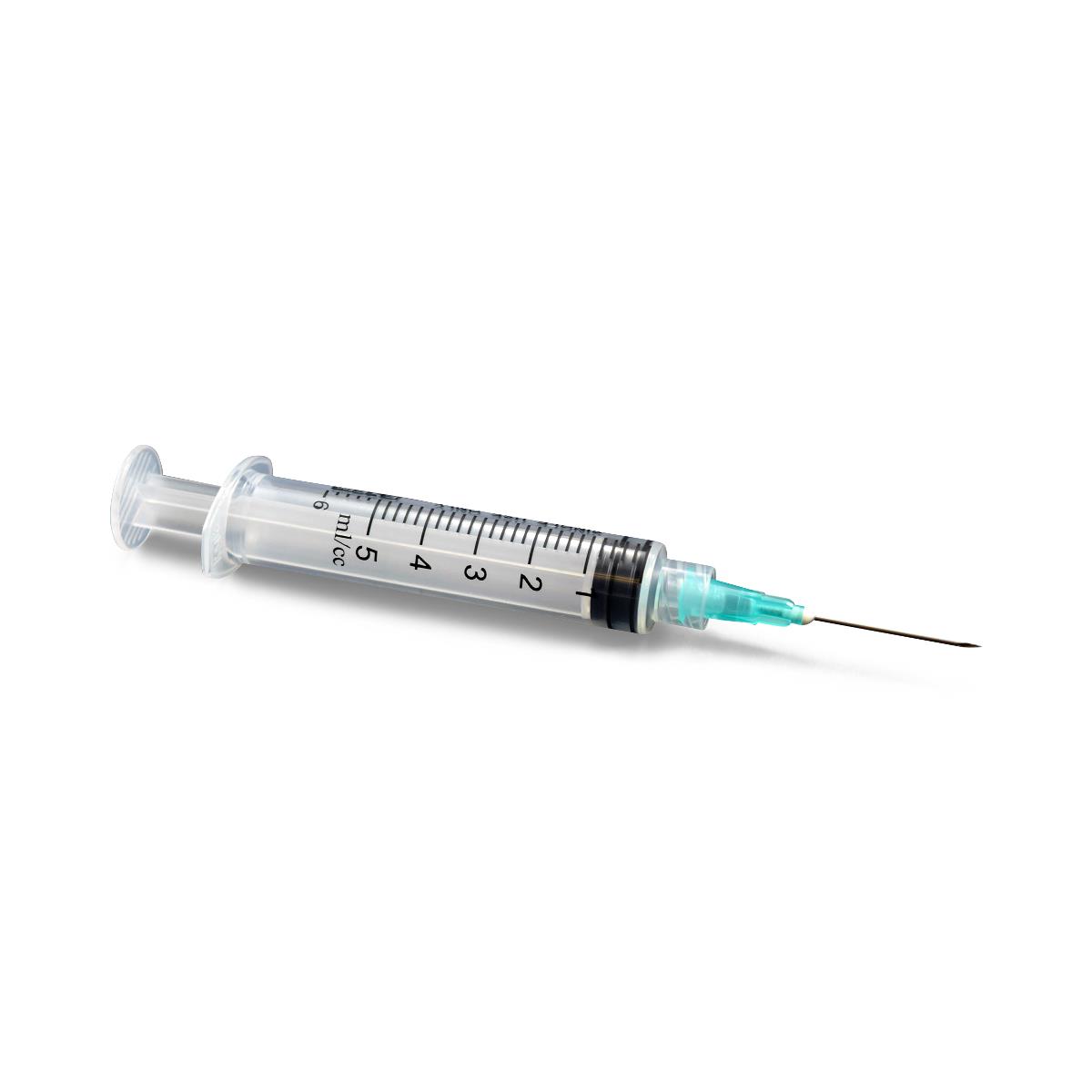 るるページ Exel Luer Lock Syringe with Needle | Medline