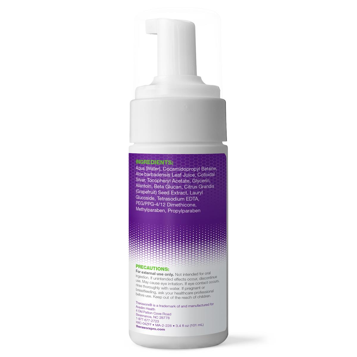 Theraworx Protect No-Rinse Skin Cleanser Foam | Medline