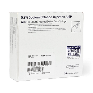 ●Brown Factor BD 306547 BD PosiFlush™ Pre-Filled Saline Syringe 10mL 480